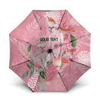 Personalised Galah Cockatoo Eucalyptus Flowers Umbrella Australian Breast Cancer Spirit - Aussie Hoodie
