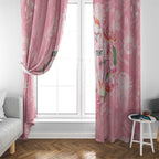 Personalised Galah Cockatoo Eucalyptus Flowers Window Curtain Australian Breast Cancer Spirit - Aussie Hoodie