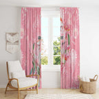 Personalised Galah Cockatoo Eucalyptus Flowers Window Curtain Australian Breast Cancer Spirit - Aussie Hoodie