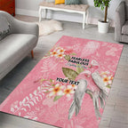 Personalised Galah Cockatoo Fighting in Pink Area Rug Australian Breast Cancer Spirit - Aussie Hoodie