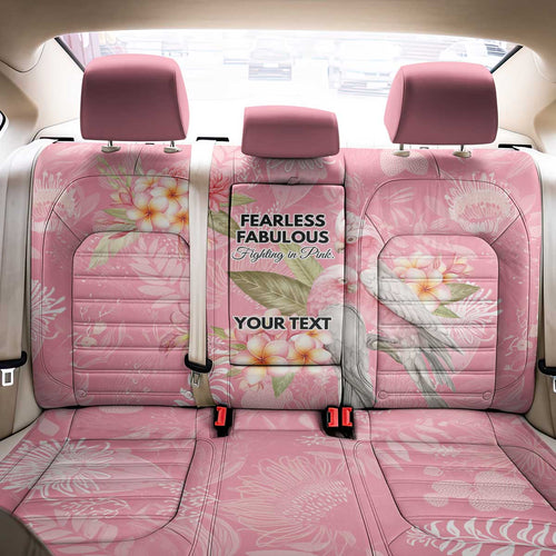 Personalised Galah Cockatoo Fighting in Pink Back Car Seat Cover Australian Breast Cancer Spirit - Aussie Hoodie
