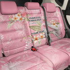 Personalised Galah Cockatoo Fighting in Pink Back Car Seat Cover Australian Breast Cancer Spirit - Aussie Hoodie