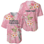 Personalised Galah Cockatoo Fighting in Pink Baseball Jersey Australian Breast Cancer Spirit - Aussie Hoodie