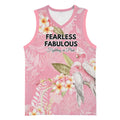 Personalised Galah Cockatoo Fighting in Pink Basketball Jersey Australian Breast Cancer Spirit - Aussie Hoodie