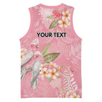 Personalised Galah Cockatoo Fighting in Pink Basketball Jersey Australian Breast Cancer Spirit - Aussie Hoodie
