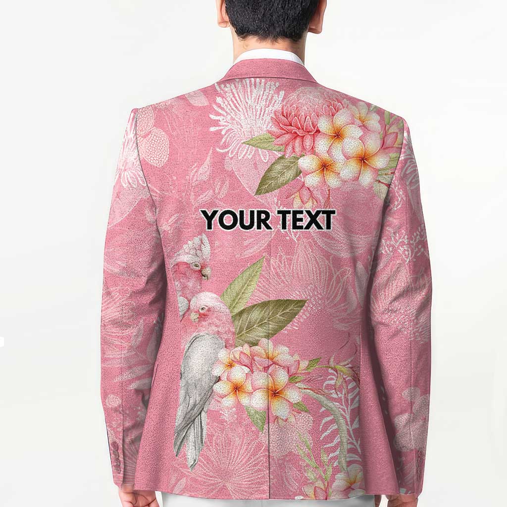 Personalised Galah Cockatoo Fighting in Pink Blazer Australian Breast Cancer Spirit - Aussie Hoodie