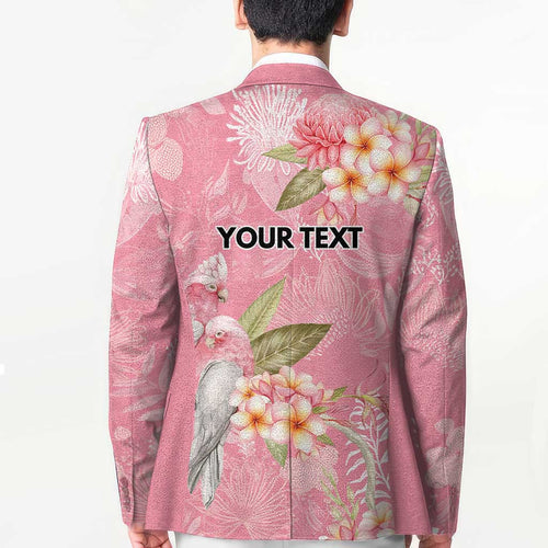 Personalised Galah Cockatoo Fighting in Pink Blazer Australian Breast Cancer Spirit - Aussie Hoodie