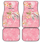 Personalised Galah Cockatoo Fighting in Pink Car Mats Australian Breast Cancer Spirit - Aussie Hoodie