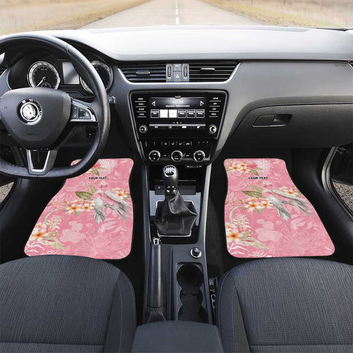 Personalised Galah Cockatoo Fighting in Pink Car Mats Australian Breast Cancer Spirit - Aussie Hoodie