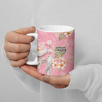 Personalised Galah Cockatoo Fighting in Pink Ceramic Mug Australian Breast Cancer Spirit - Aussie Hoodie