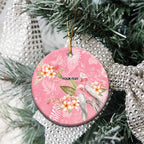 Personalised Galah Cockatoo Fighting in Pink Ceramic Ornament Australian Breast Cancer Spirit - Aussie Hoodie