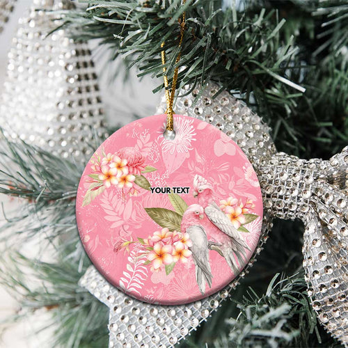 Personalised Galah Cockatoo Fighting in Pink Ceramic Ornament Australian Breast Cancer Spirit - Aussie Hoodie