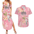 Personalised Galah Cockatoo Fighting in Pink Couples Matching Summer Maxi Dress and Hawaiian Shirt Australian Breast Cancer Spirit - Aussie Hoodie