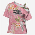 Personalised Galah Cockatoo Fighting in Pink Cross Shoulder Shirt Australian Breast Cancer Spirit - Aussie Hoodie