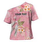 Personalised Galah Cockatoo Fighting in Pink Cross Shoulder Shirt Australian Breast Cancer Spirit - Aussie Hoodie