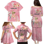 Personalised Galah Cockatoo Fighting in Pink Family Matching Puletasi and Hawaiian Shirt Australian Breast Cancer Spirit - Aussie Hoodie