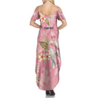 Personalised Galah Cockatoo Fighting in Pink Family Matching Summer Maxi Dress and Hawaiian Shirt Australian Breast Cancer Spirit - Aussie Hoodie