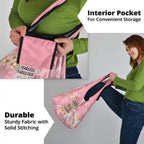 Personalised Galah Cockatoo Fighting in Pink Grocery Bag Australian Breast Cancer Spirit - Aussie Hoodie