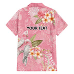 Personalised Galah Cockatoo Fighting in Pink Hawaiian Shirt Australian Breast Cancer Spirit - Aussie Hoodie