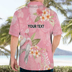 Personalised Galah Cockatoo Fighting in Pink Hawaiian Shirt Australian Breast Cancer Spirit - Aussie Hoodie
