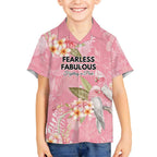 Personalised Galah Cockatoo Fighting in Pink Hawaiian Shirt Australian Breast Cancer Spirit - Aussie Hoodie