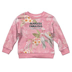 Personalised Galah Cockatoo Fighting in Pink Kid Ugly Christmas Sweater Australian Breast Cancer Spirit - Aussie Hoodie