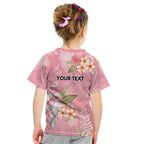 Personalised Galah Cockatoo Fighting in Pink Kid T Shirt Australian Breast Cancer Spirit - Aussie Hoodie
