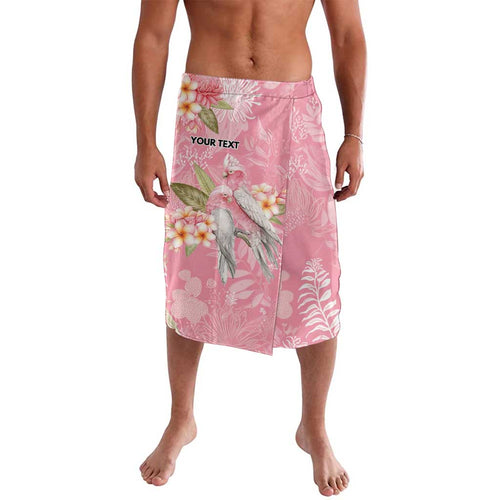 Personalised Galah Cockatoo Fighting in Pink Lavalava Australian Breast Cancer Spirit - Aussie Hoodie
