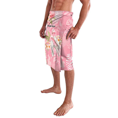 Personalised Galah Cockatoo Fighting in Pink Lavalava Australian Breast Cancer Spirit - Aussie Hoodie