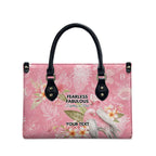 Personalised Galah Cockatoo Fighting in Pink Leather Bag Australian Breast Cancer Spirit - Aussie Hoodie