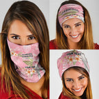 Personalised Galah Cockatoo Fighting in Pink Neck Gaiter Australian Breast Cancer Spirit - Aussie Hoodie