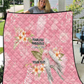 Personalised Galah Cockatoo Fighting in Pink Quilt Australian Breast Cancer Spirit - Aussie Hoodie