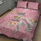 Personalised Galah Cockatoo Fighting in Pink Quilt Bed Set Australian Breast Cancer Spirit - Aussie Hoodie