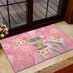 Personalised Galah Cockatoo Fighting in Pink Rubber Doormat Australian Breast Cancer Spirit - Aussie Hoodie