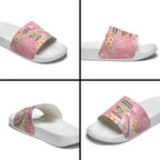 Personalised Galah Cockatoo Fighting in Pink Slide Sandals Australian Breast Cancer Spirit - Aussie Hoodie