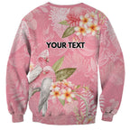 Personalised Galah Cockatoo Fighting in Pink Sweatshirt Australian Breast Cancer Spirit - Aussie Hoodie