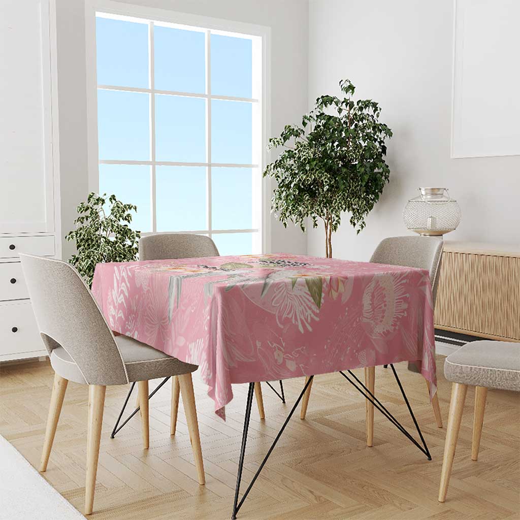 Personalised Galah Cockatoo Fighting in Pink Tablecloth Australian Breast Cancer Spirit - Aussie Hoodie