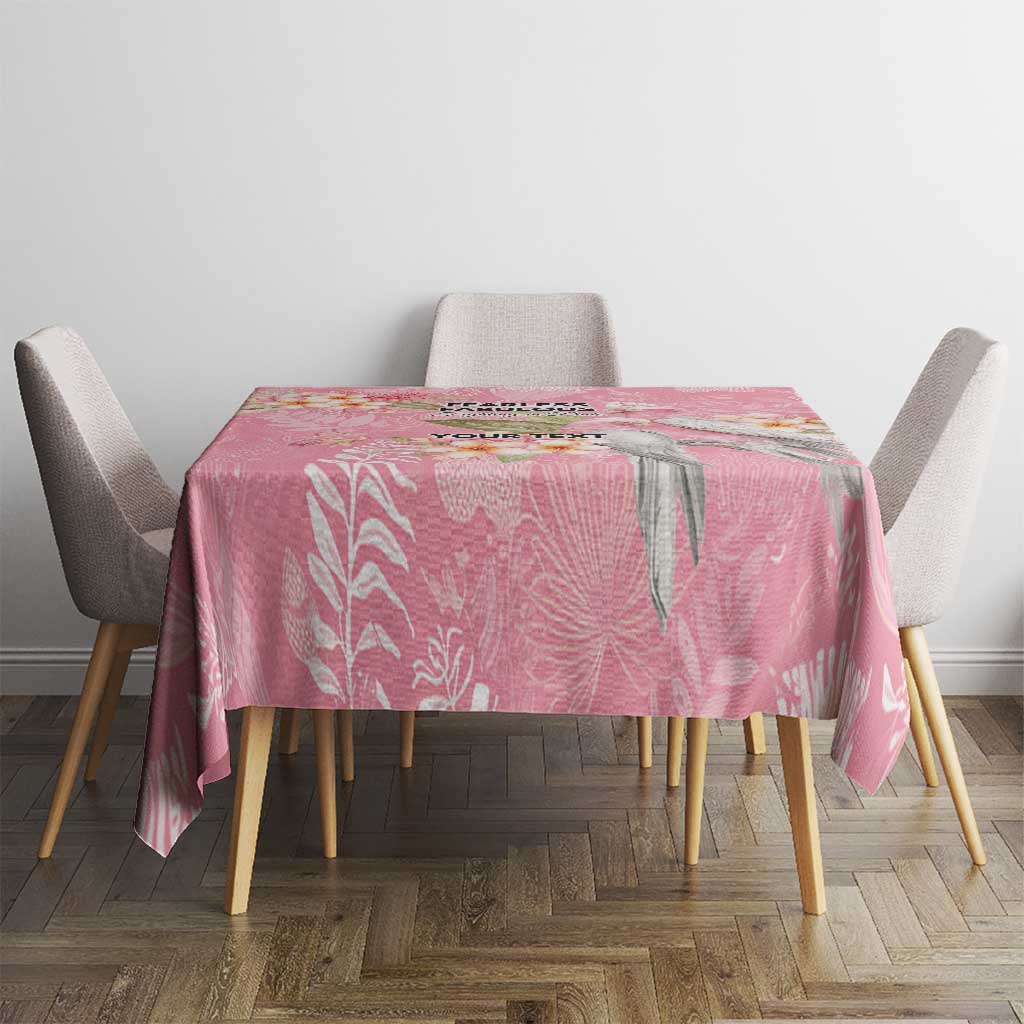 Personalised Galah Cockatoo Fighting in Pink Tablecloth Australian Breast Cancer Spirit - Aussie Hoodie