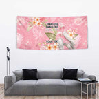 Personalised Galah Cockatoo Fighting in Pink Tapestry Australian Breast Cancer Spirit - Aussie Hoodie