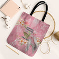 Personalised Galah Cockatoo Fighting in Pink Tote Bag Australian Breast Cancer Spirit - Aussie Hoodie