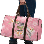 Personalised Galah Cockatoo Fighting in Pink Travel Bag Australian Breast Cancer Spirit - Aussie Hoodie