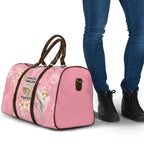 Personalised Galah Cockatoo Fighting in Pink Travel Bag Australian Breast Cancer Spirit - Aussie Hoodie