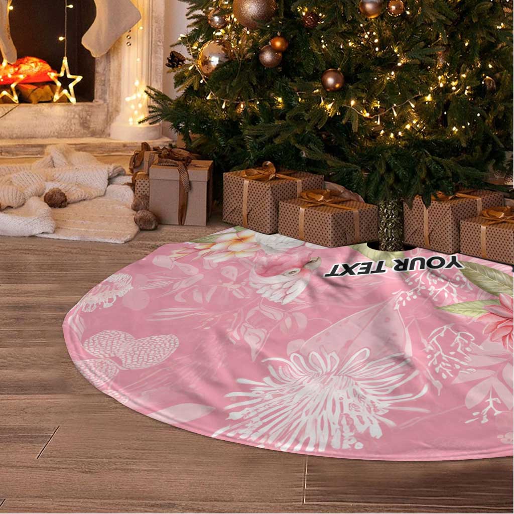 Personalised Galah Cockatoo Fighting in Pink Tree Skirt Australian Breast Cancer Spirit - Aussie Hoodie