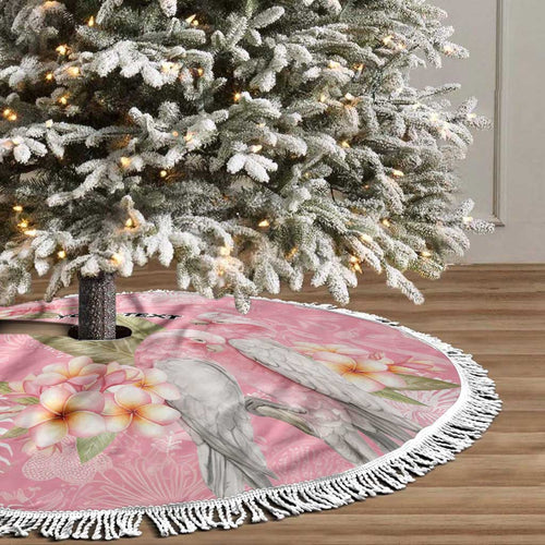 Personalised Galah Cockatoo Fighting in Pink Tree Skirt Australian Breast Cancer Spirit - Aussie Hoodie