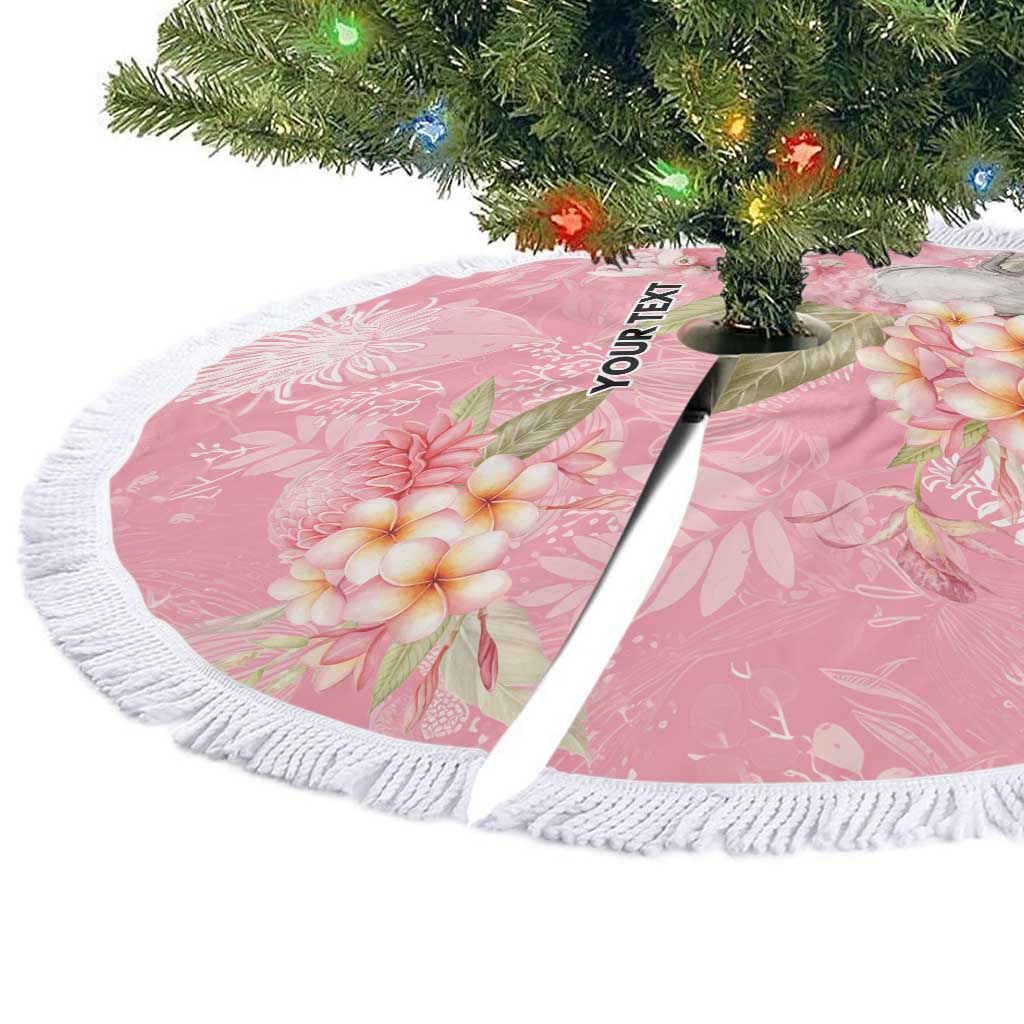 Personalised Galah Cockatoo Fighting in Pink Tree Skirt Australian Breast Cancer Spirit - Aussie Hoodie