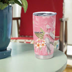 Personalised Galah Cockatoo Fighting in Pink Tumbler Cup Australian Breast Cancer Spirit - Aussie Hoodie