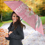 Personalised Galah Cockatoo Fighting in Pink Umbrella Australian Breast Cancer Spirit - Aussie Hoodie