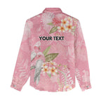 Personalised Galah Cockatoo Fighting in Pink Women Casual Shirt Australian Breast Cancer Spirit - Aussie Hoodie