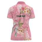 Personalised Galah Cockatoo Fighting in Pink Women Polo Shirt Australian Breast Cancer Spirit - Aussie Hoodie