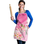 Personalised I Wear Pink For The Fight Apron Australian Breast Cancer Spirit - Aussie Hoodie